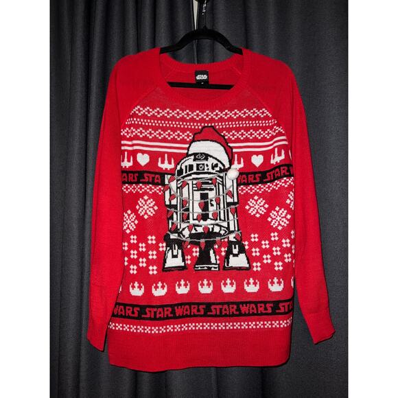 Ugly Christmas Sweater Xmas Size XL Star Wars - Picture 1 of 3
